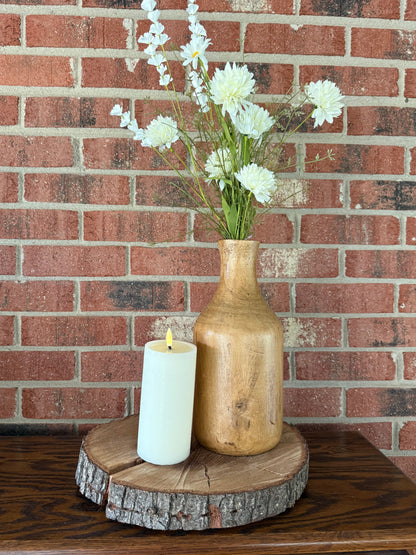 Wood slab home decor