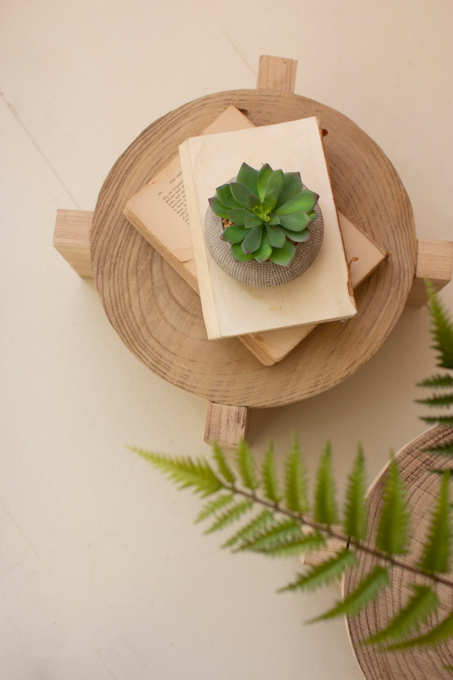 Wooden Display Risers - Set of 2