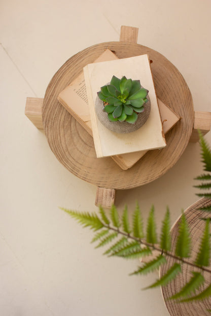 Wooden Display Risers - Set of 2