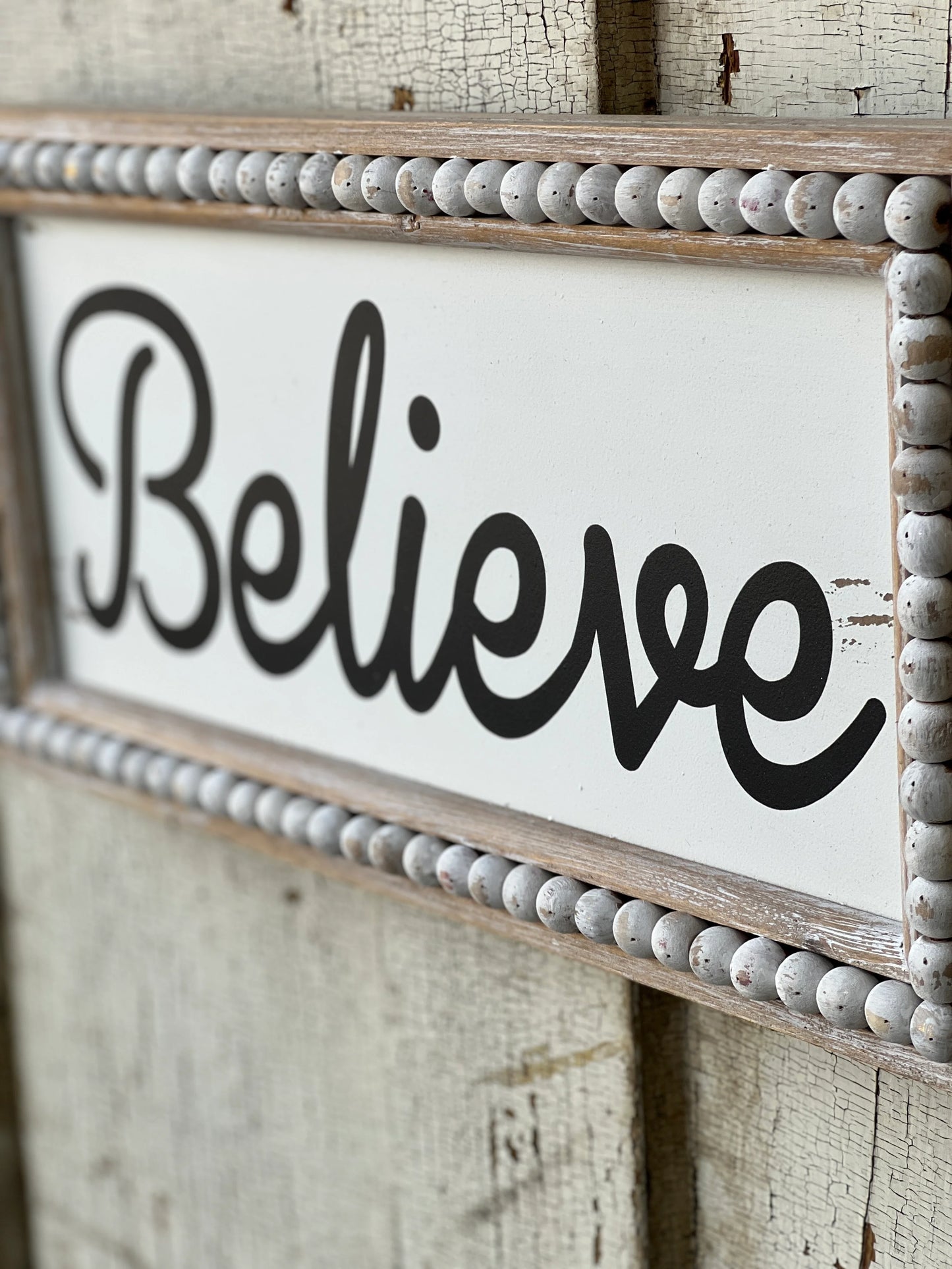 Believe Sign