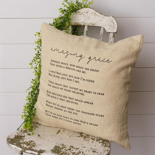 Amazing Grace Pillow