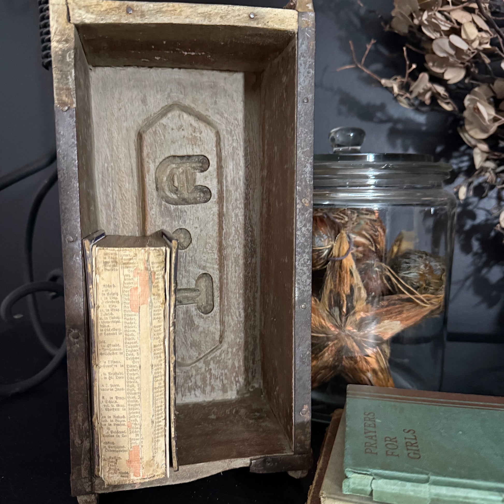 Vintage wooden box 