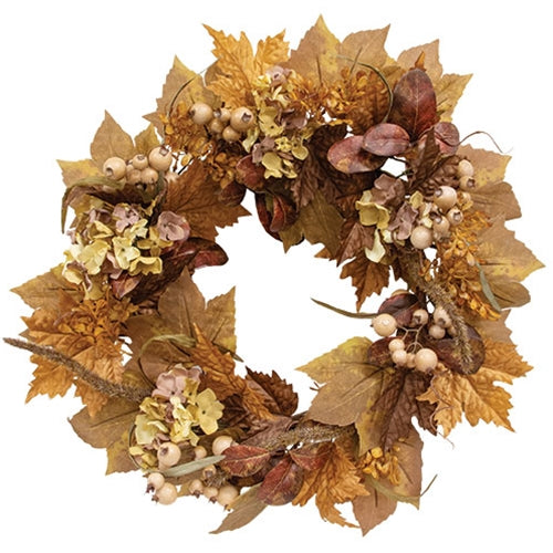 Autumn twig wreath