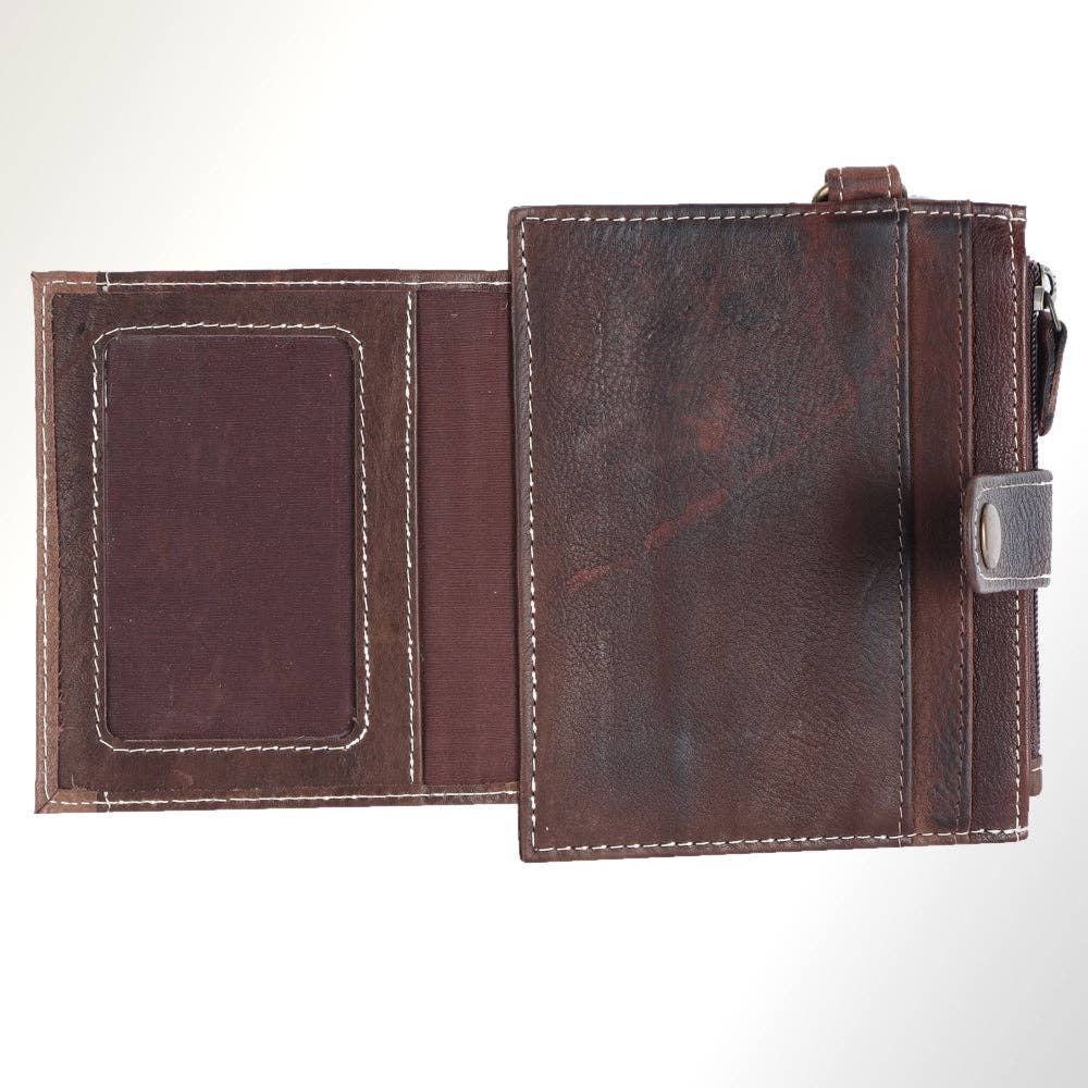 Wallet Genuine Leather - Brown