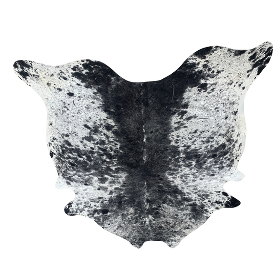 Black and White Columbian Cowhide - Salt and Pepper