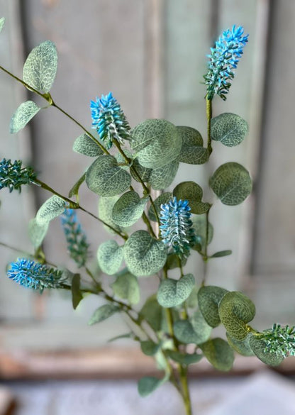 Yarrow Bud Stem - Blue