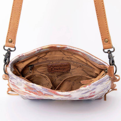 Crossbody Fringed Genuine Leather Handbag