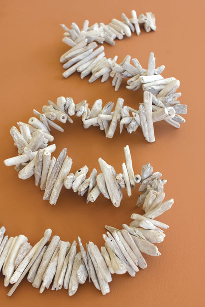 Whitewash Driftwood Garland