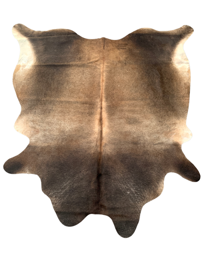 dark tone cowhide rug - Brazilian cowhide  rug with beautiful pattern, with natural imperfections due to unique nature of geniune cowhides.