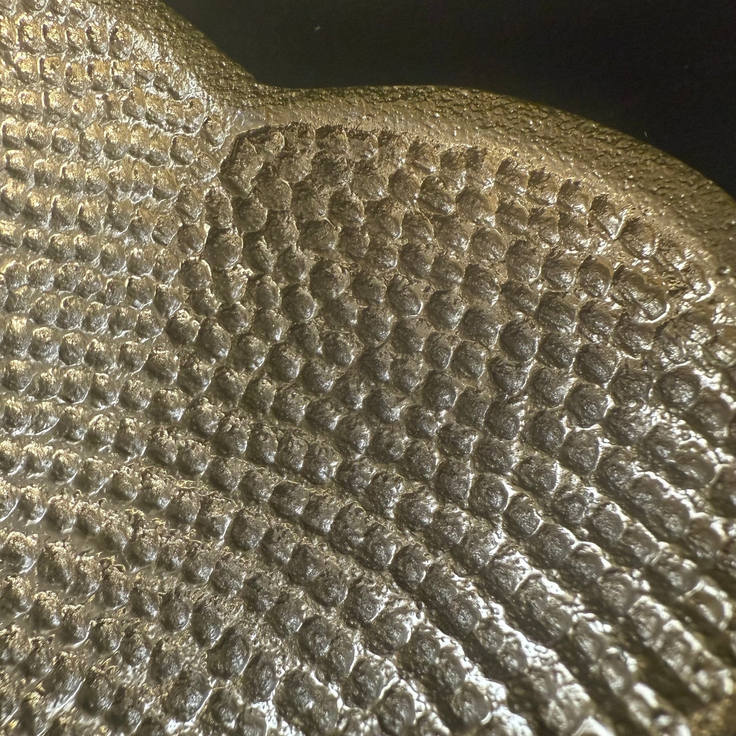 Textured Gold Heart Dish