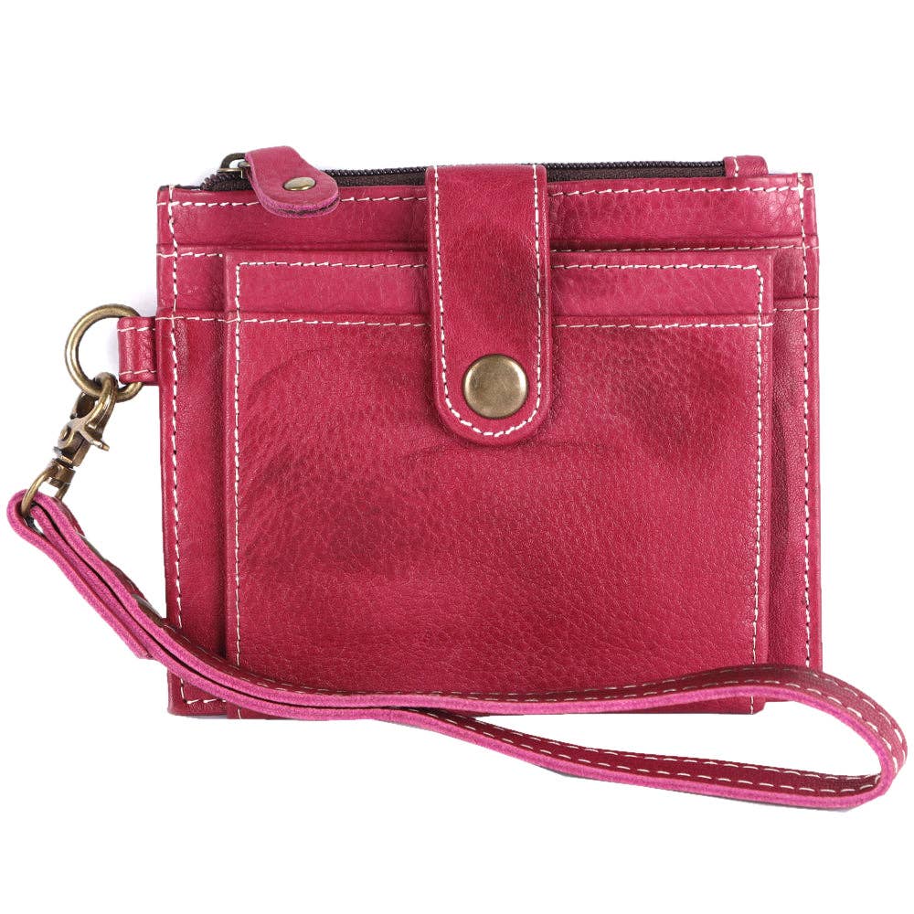 Wallet Genuine Leather - Red