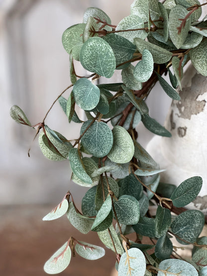 Garden Eucalyptus Candle Ring 6.5"