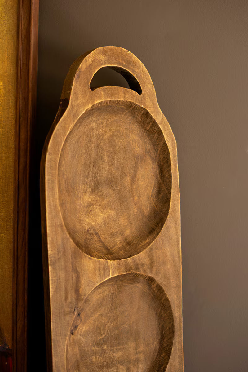 Rustic Extra Large Wood Tray