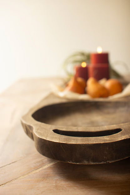Rustic Extra Large Wood Tray
