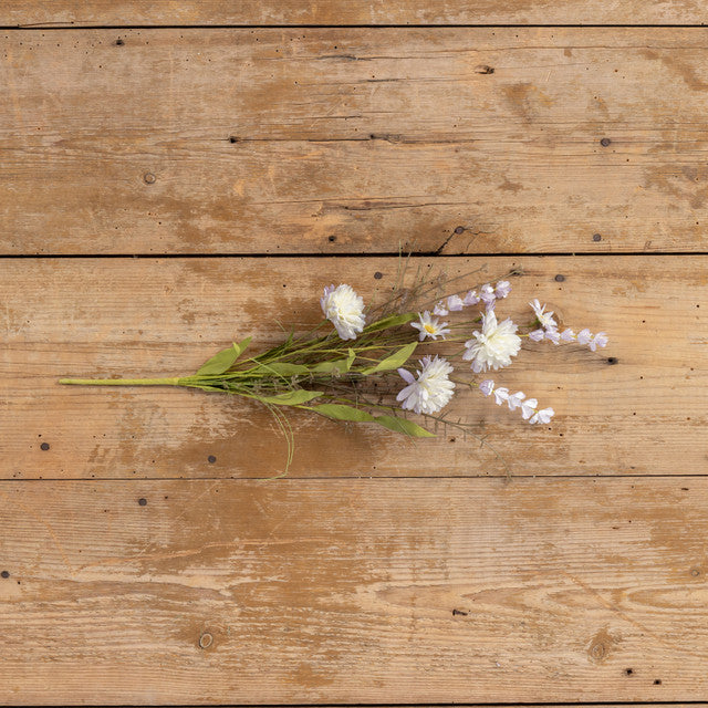 light purple spring flowers - faux florals