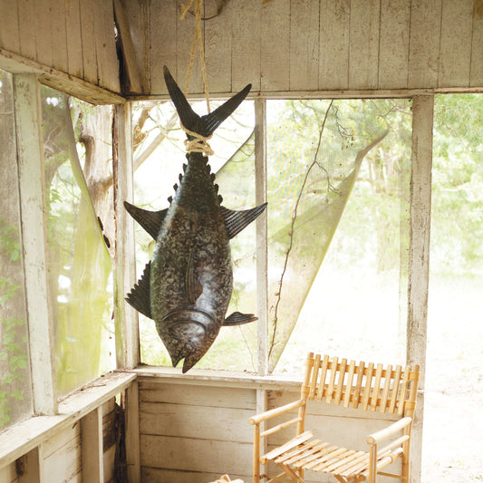 Metal Tuna Decor