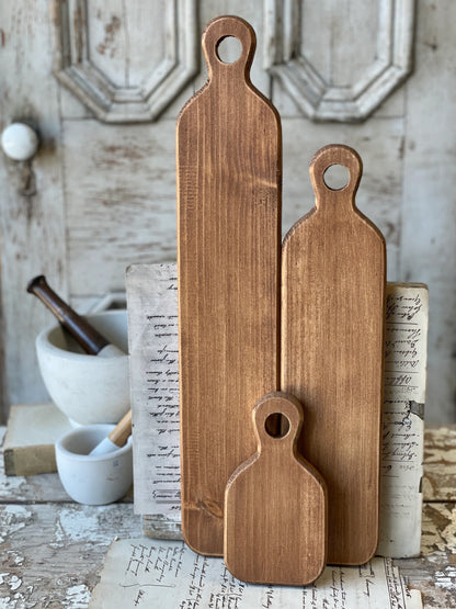 Medium riser plank shown with other sizes