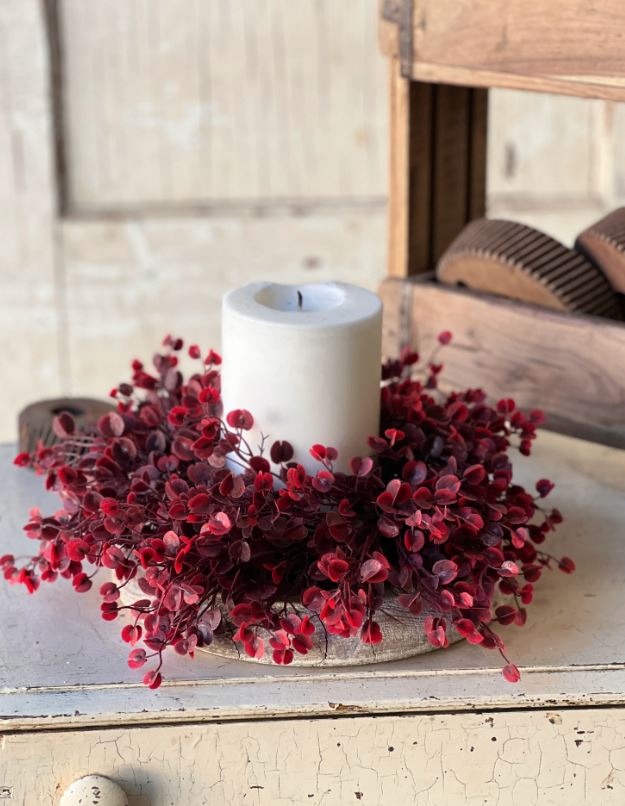 Ruby Red Candle Ring