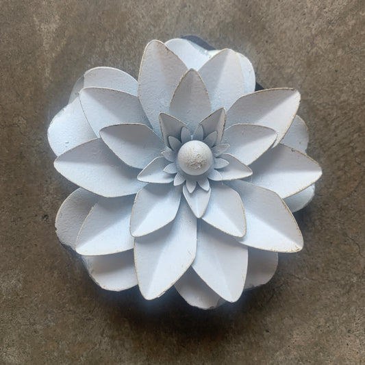 White Flower Magnet