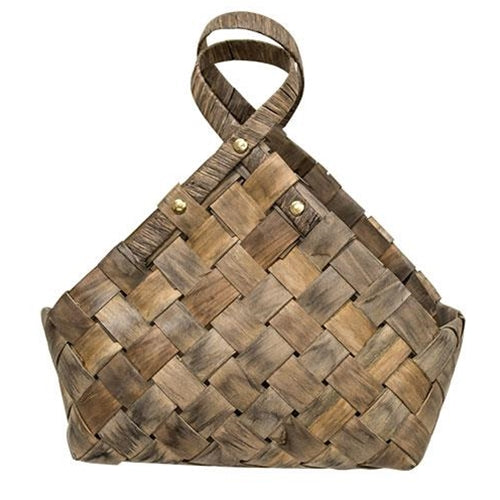 Rustic Woven Gathering Basket