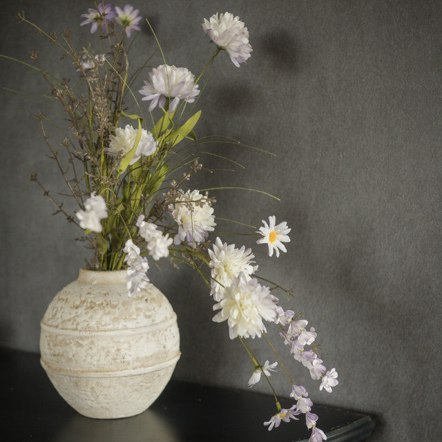 lilac colored spring wildflowers