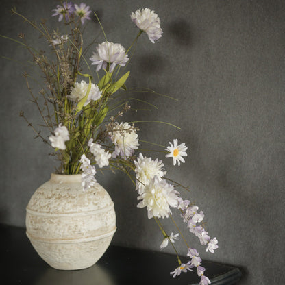 lilac colored spring wildflowers