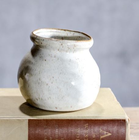 White Sand Pod Vase