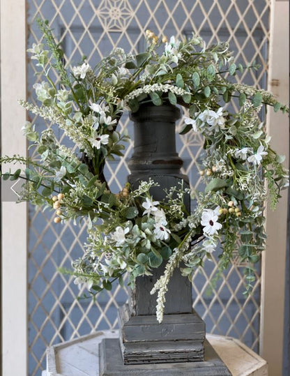 Neutral Summer Wreath 20"