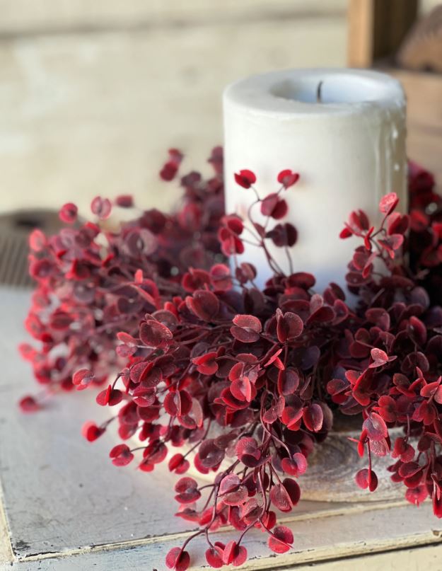 Red Candle Rings Ruby Red Candle Ring