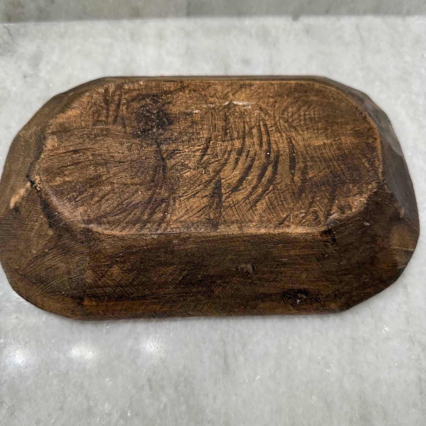 Rustic Dough Bowl - Oval - Small