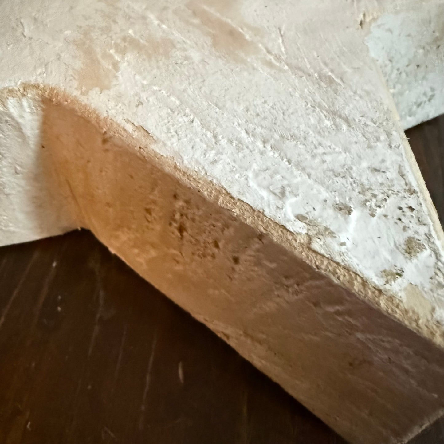 Rustic Star Wood Bowl - White Washed
