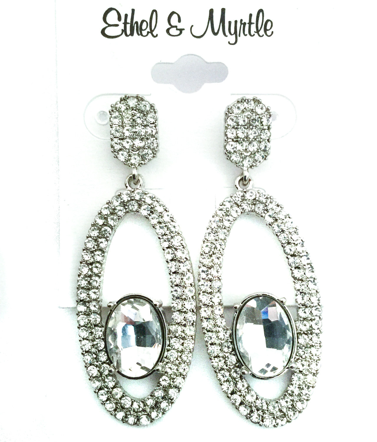 Crystal Fashion Earrings - Willow Tree and Company