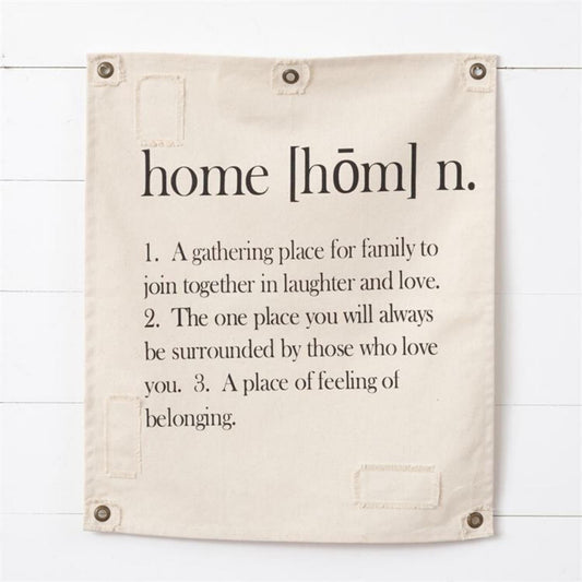 Home Canvas Wall Hanging#shop_name