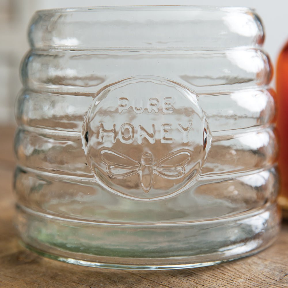 Honey Hive Glass Canister - Large#shop_name