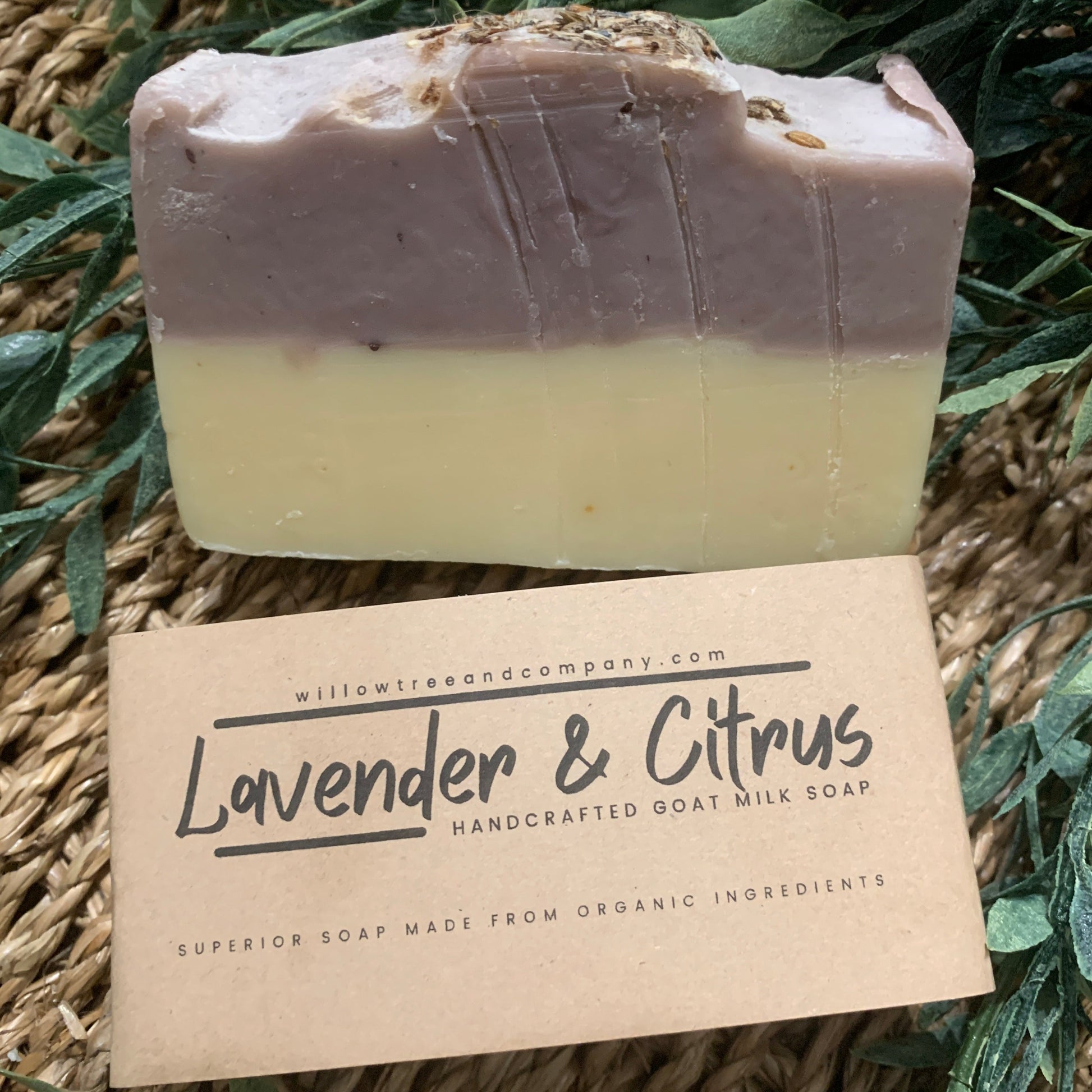 Lavender Citrus Goats Milk Soap